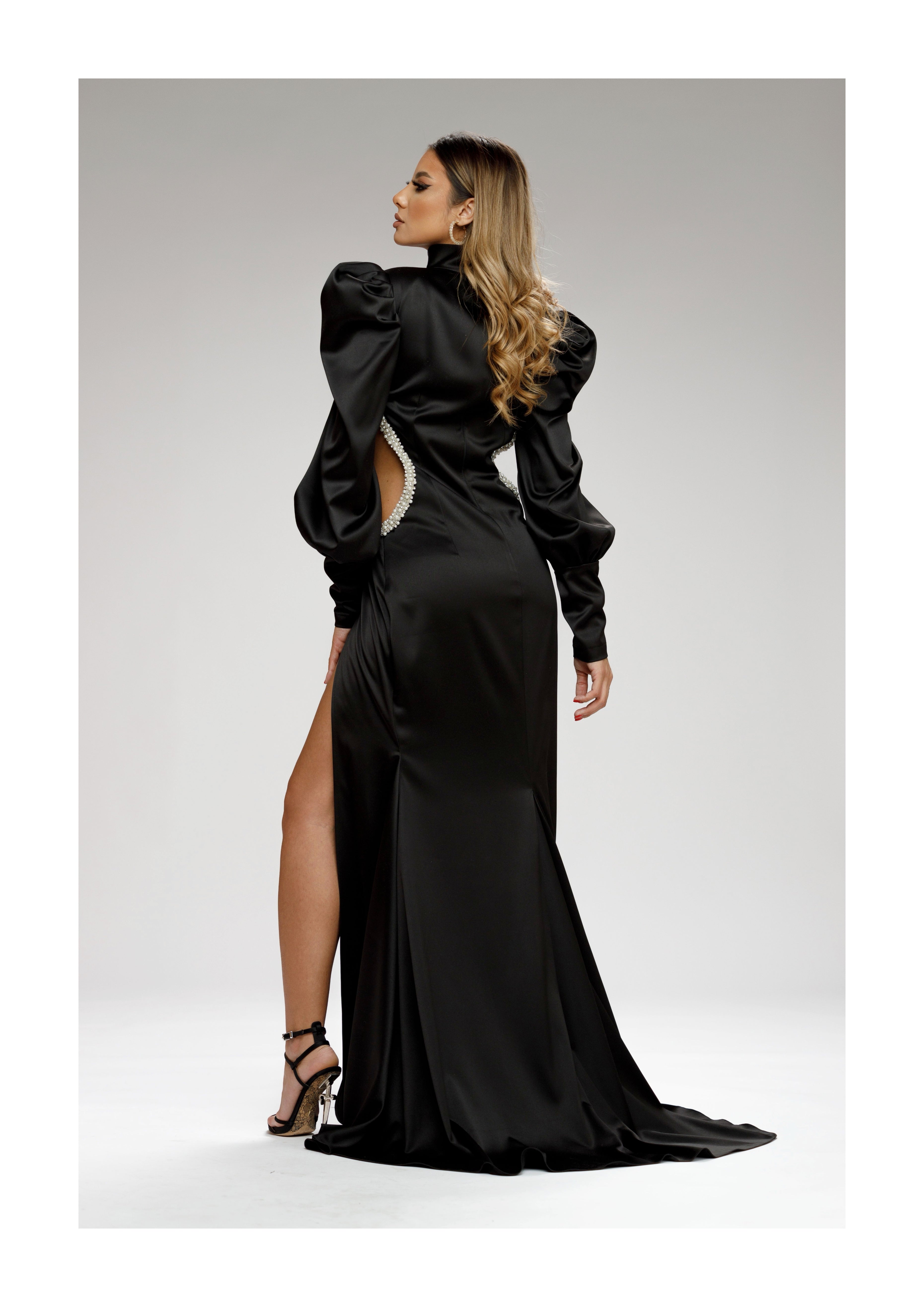 Regal Black Dress