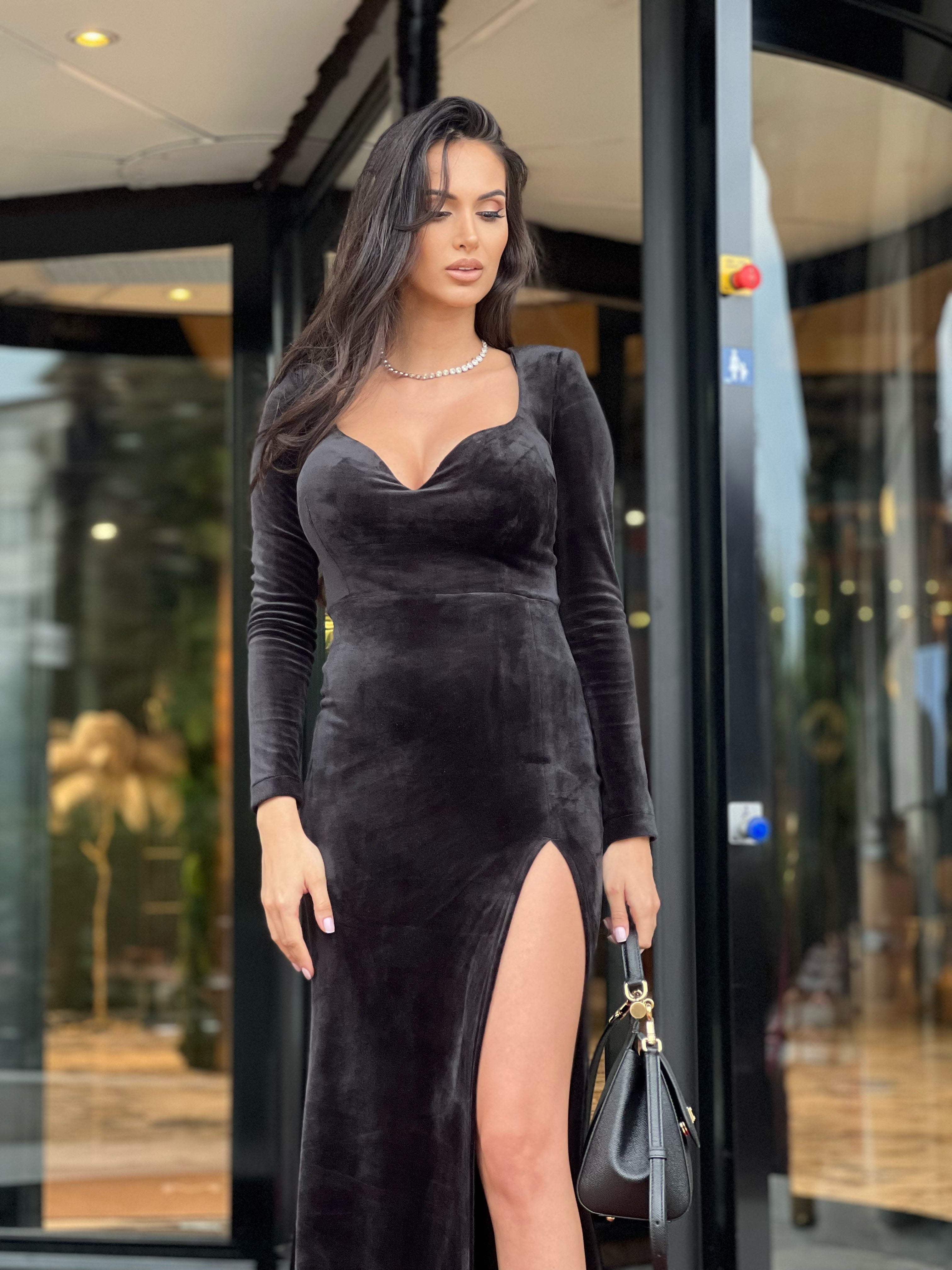 Elegant Black Mercure Dress